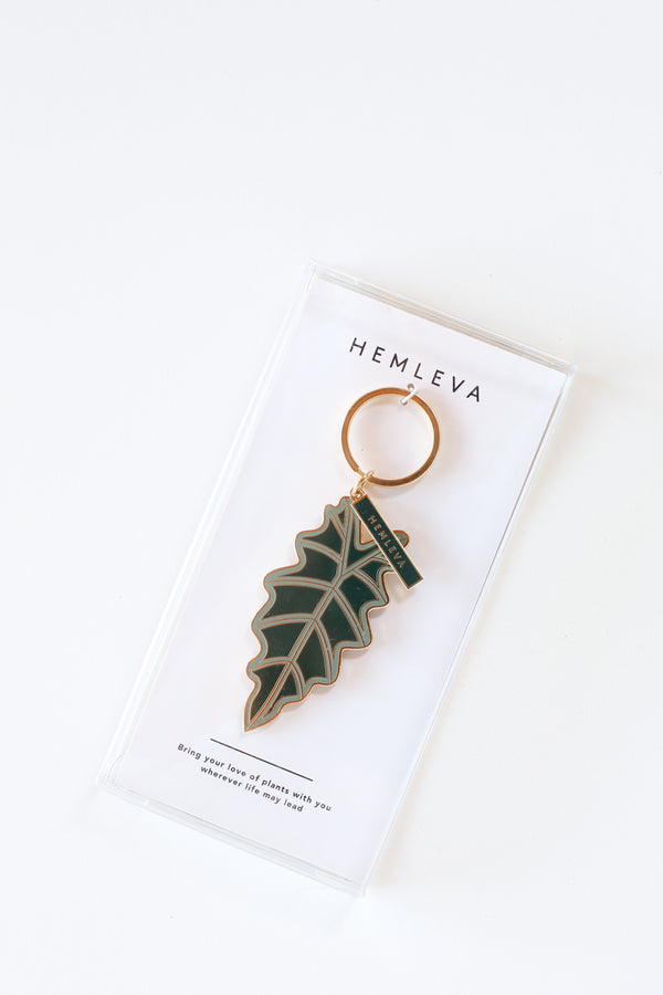 Alocasia Keychain