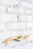 Wave Wooden Air Plant Hangers