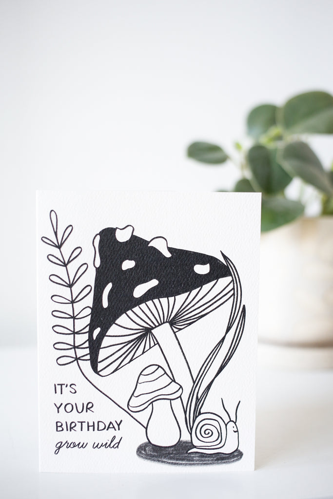 Birthday Grow Wild Card