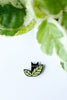 Cat in Plant Pin