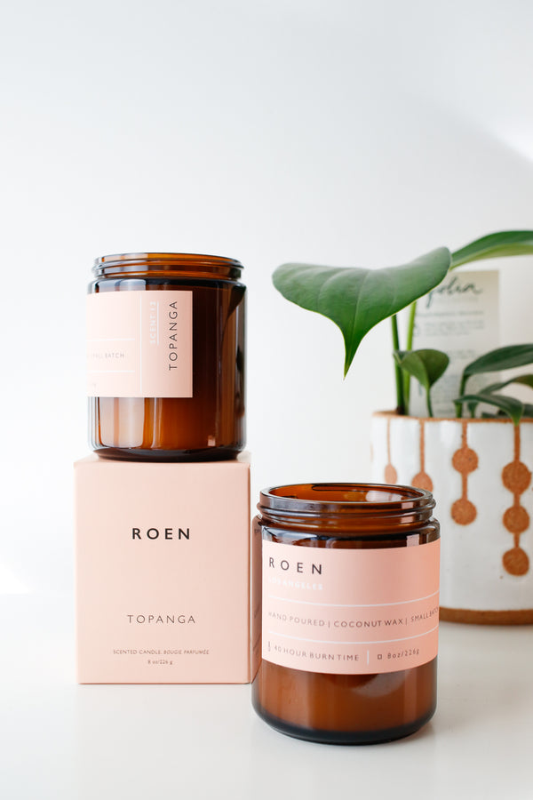 Roen Candles- Amber Collection