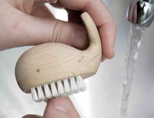 Whale Nail Brush