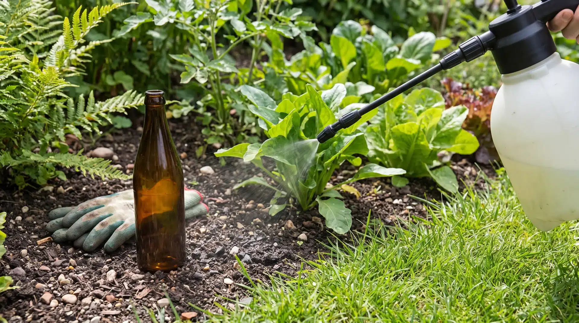Applying natural solutions to remove voles and protect lawns from recurring underground activity.